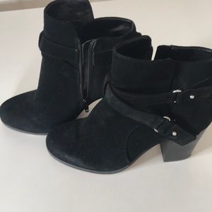 GB shoes, black/side zipper